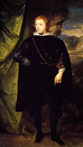 Portrait du prince Charles Louis du Palatinat - Anthony van Dyck