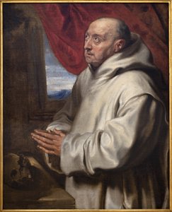 Saint Bruno (Bruno le Chartreux, vers 1030-1101). Peinture d