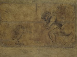 Études pour "Le Martyre de Saint Sébastien" - Anthony van Dyck
