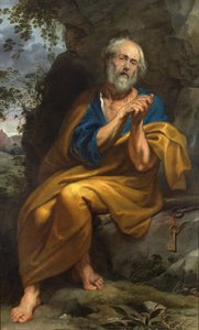 Le saint Pierre pénitent - Anthony van Dyck
