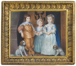 Les trois enfants aînés du roi Charles Ier - Anthony van Dyck