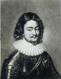 Frédéric V (1596-1632) roi de Bohême, électeur palatin du Rhin, illustration de Portraits de personnages illustres de l