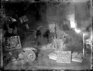 Fabricants de carreaux dans leur atelier, vers 1880-1930 - Antoin Sevruguin