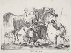 Arabe du désert - Antoine-Jean Gros