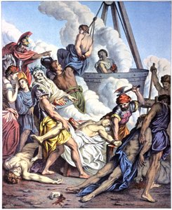 Martyr des Macchabées, milieu du 19e siècle (illustration) - Antoine (after) Dieu