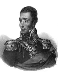 Jean Pierre Boyer (1776-1850) politicien haïtien - gravure d