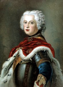Frédéric II le Grand, roi de Prusse - Antoine (after) Pesne