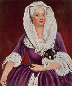 La mère de Frédéric le Grand - Antoine (after) Pesne