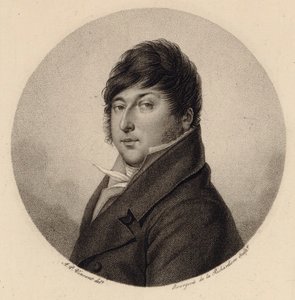 Portrait du compositeur Rodolphe Kreutzer - Antoine Achille Bourgeois de La Richardiere