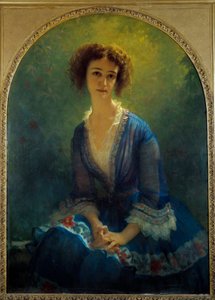 Portrait de la Comtesse Eugène Pastré, née Céline de Beaulaincourt - Antoine Auguste Ernest Herbert or Hebert