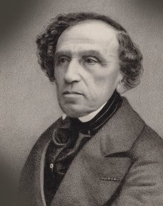 Portrait du compositeur Giacomo Meyerbeer 1791-1864, 1860 - Antoine Barbizet
