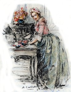 Portrait de Charlotte - Antoine Calbet
