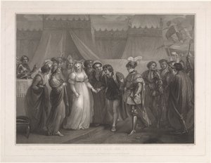 Catherine de Valois et le roi Henri V d