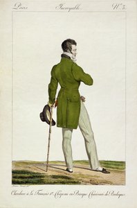 Un dandy avec une coiffure 