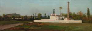 Usine industrielle, vers 1865-70