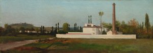 Usine industrielle, vers 1865-1870