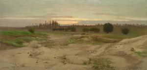La fosse de Marl à Mulcent : Soir, après 1857