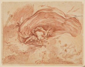 Allégorie de la Nuit, XVIIe siècle - Antoine Coypel