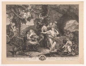 Bacchus et Ariane - Antoine Coypel