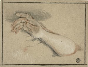 Main et avant-bras - Antoine Coypel