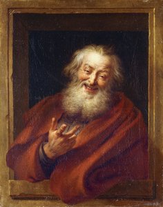 Le joyeux Démocrite, XVIIIe siècle - Antoine Coypel