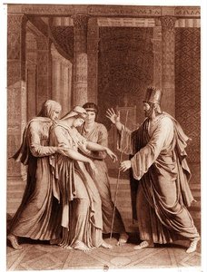 Esther devant Assuérus, illustration de 