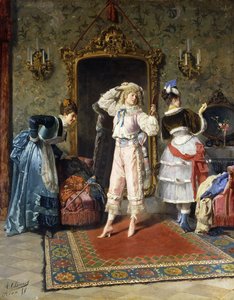 Préparatifs pour le bal - Antoine Ducros