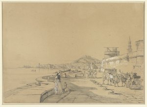 Vue de Naples - Antoine Eugène Ernest Buttura