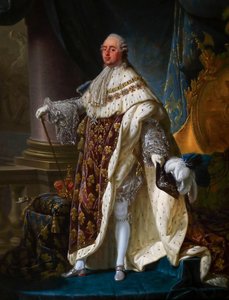 Louis XVI, en costume de couronnement - Antoine François Callet