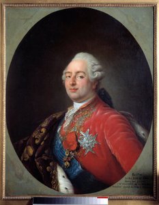 Portrait de Louis XVI (1754-1793), roi de France. Peinture de l