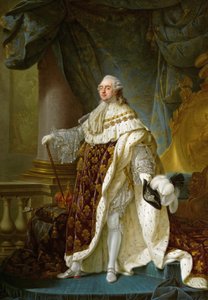 Portrait du roi Louis XVI en robes de couronnement, 1779 - Antoine François Callet