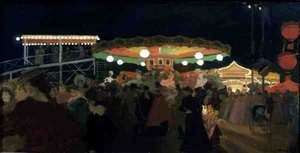 La Fête foraine, c.1896 - Antoine Guillaume Minartz
