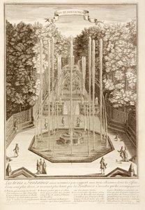 Les Trois Fontaines, Versailles, 1714 - Antoine Herriset