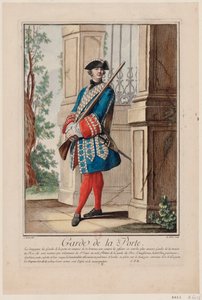 Garde de la porte, 1756 - Antoine Jean De Fehrt