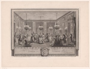 Marie Antoinette : La Reine de la Mode : Bal chez Monsieur de Villemorien (Le Bal Paré) - Antoine Jean Duclos