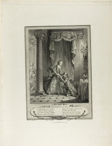 The Event at the Ball, from Monument du Costume Physique et Moral de la fin du Dix-huitième siècle - Antoine Jean Duclos