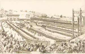 Fédération Générale des Français au Champ de Mars le 14 juillet 1790 - Antoine Jean Duclos after Charles Monnet