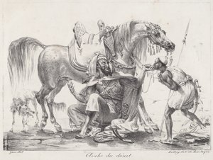 Arabe du désert - Antoine Jean Gros