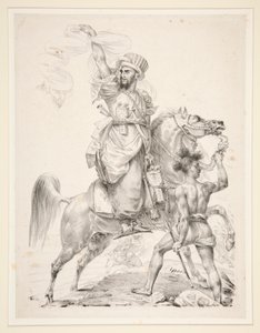 Chef des Mamelouks à Cheval - Antoine Jean Gros