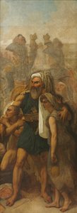 Famille égyptienne (Esquisse pour "La Bataille des Pyramides") - Antoine Jean Gros