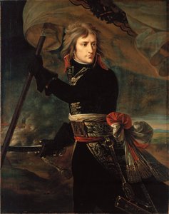 Napoléon Bonaparte sur le pont d