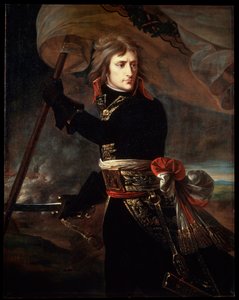 Napoléon Bonaparte sur le pont d