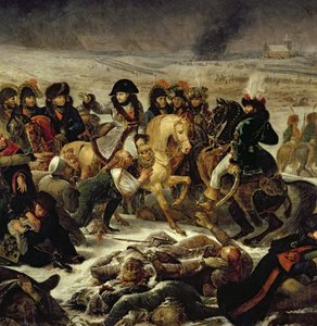 Napoléon sur le champ de bataille d