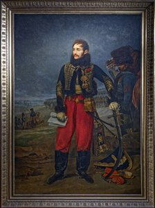 Portrait du général Antoine Charles Louis de Lasalle recevant la reddition de la garnison de Stettin, 1808 - Antoine Jean Gros