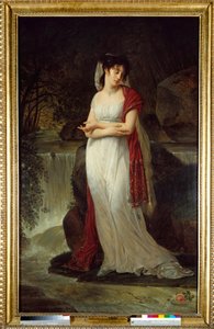 Portrait posthume de Christine Boyer (1776-1800) Première Femme - Antoine Jean Gros