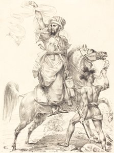 Le chef des Mamelouks à cheval - Antoine Jean Gros