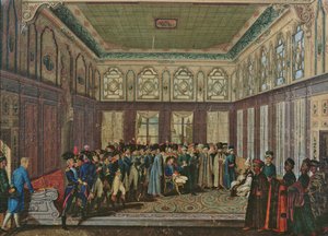 Le général Aubert du Bayet reçu par le grand vizir ottoman à Constantinople en 1796