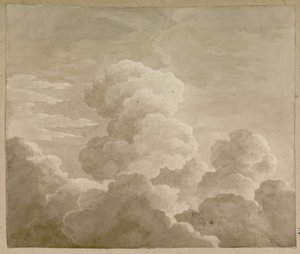Étude de nuages, 1815 - Antoine Laurent Castellan