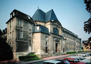 Vue extérieure de la chapelle de l