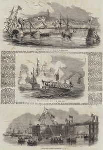 La visite de Sa Majesté en France - Antoine Leon Morel Fatio